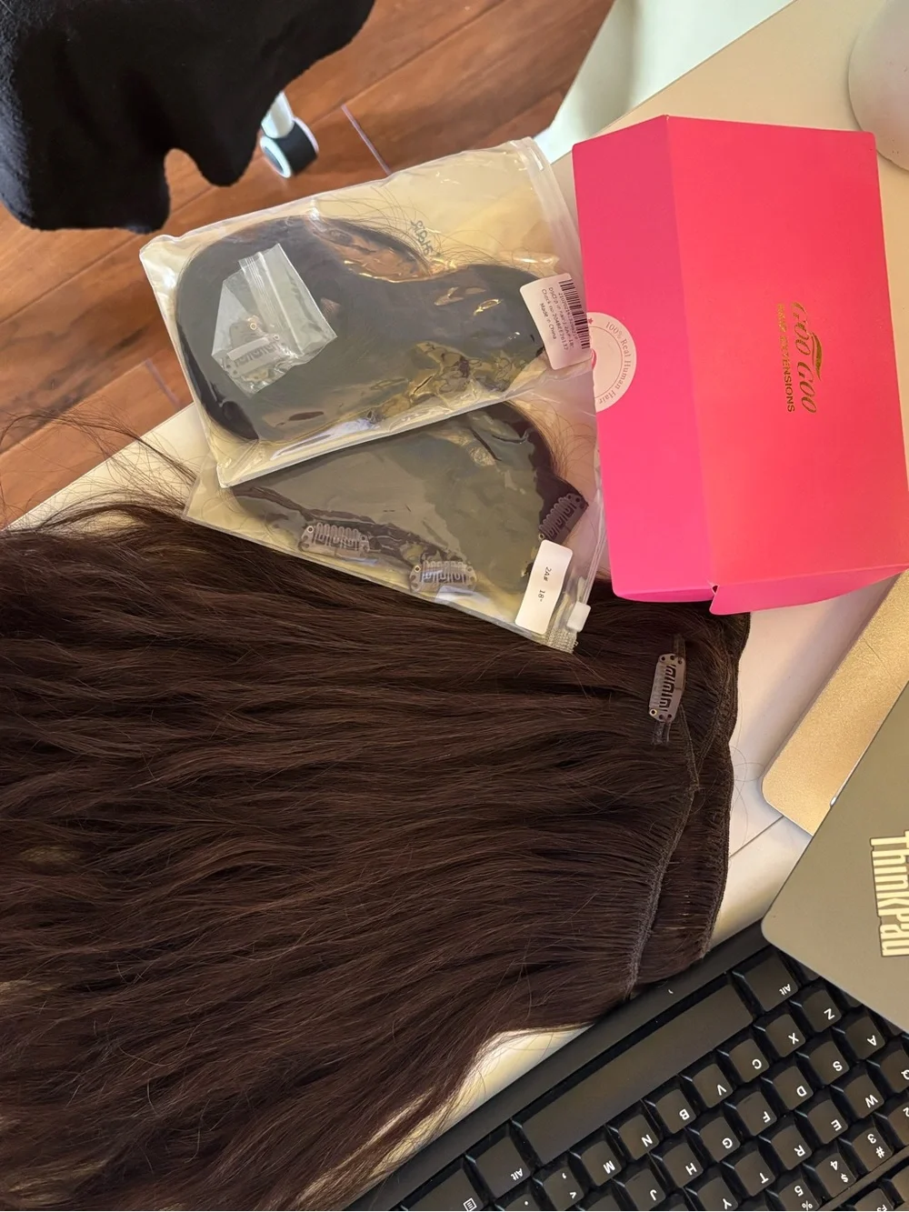 Goo Goo Clip-In Human Hair Extensions